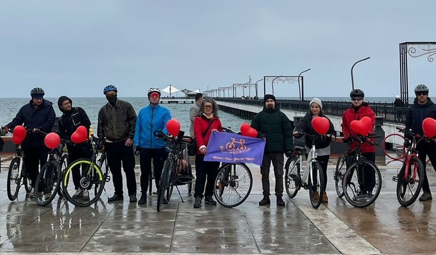 Bilge Pedallar kalp sağlığı haftasında sağlık için pedal çevirdi