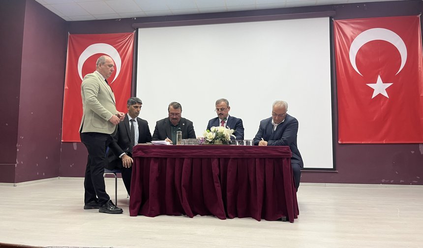 Niksar'da Köylere Hizmet Götürme Birliği meclis toplantısı yapıldı