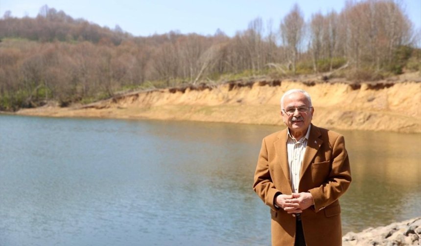 Ordu'da kuraklık riskine karşı yeni gölet yapıldı