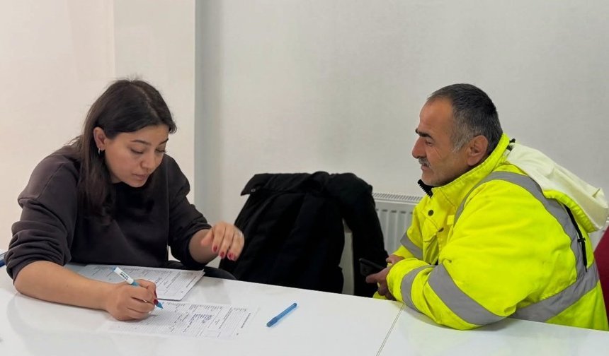 Taşova Belediyesi personeli sağlık taramasından geçti