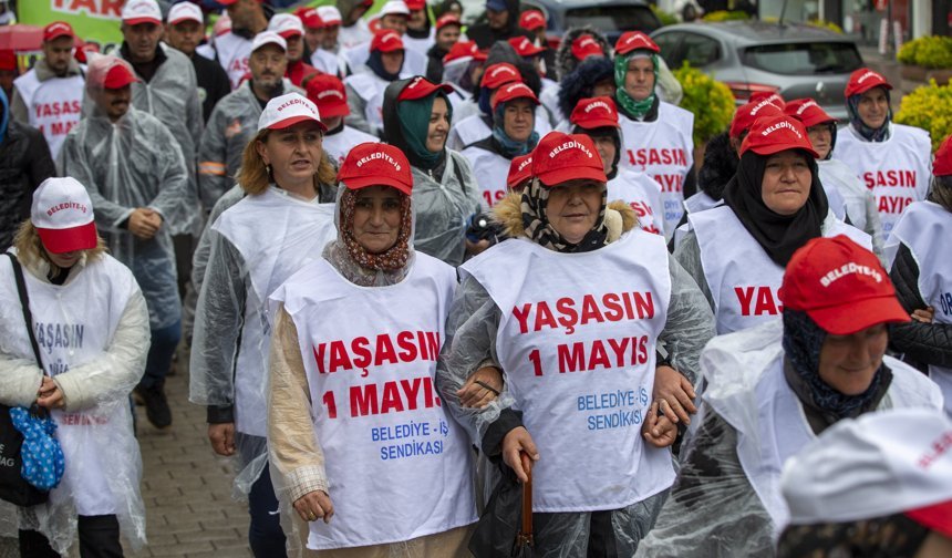 Düzce, Bolu ve Bartın'da 1 Mayıs Emek ve Dayanışma Günü kutlandı