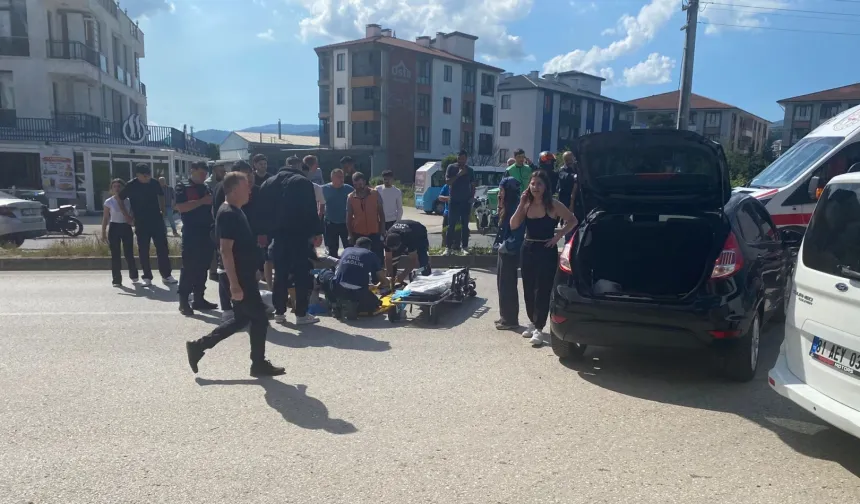 MOTOSİKLET KAZASI