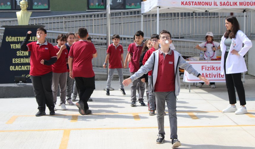 Kastamonu'da 'Sağlıklı Çocuk, Sağlıklı Gelecek' etkinliği düzenlendi