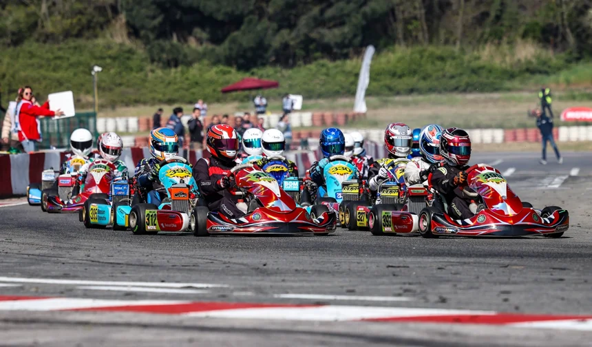 NİMOSK Karting Yarışı hafta sonu Körfez'de