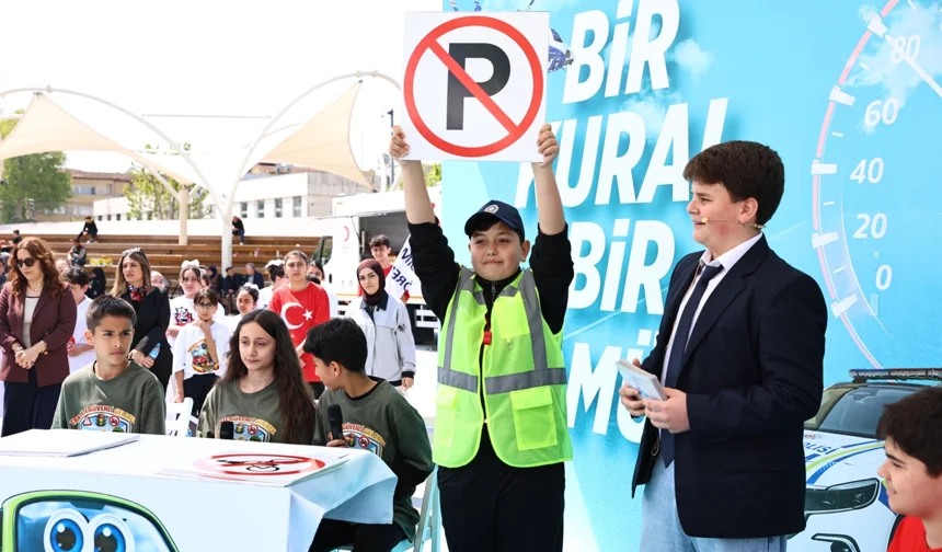 Sakarya'da trafik bilincini pekiştiren yarışma