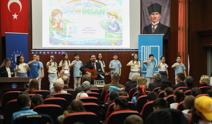 BUSKİ'den Bursalı öğrencilere su bilinci