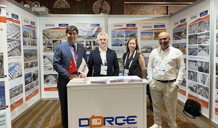 Dorçe 'İnşaat Zirvesi Türkiye 2026'ya katıldı