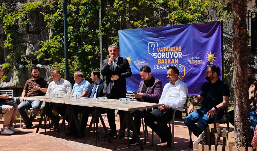 Gerede'de 'Halk Soruyor, Başkan Cevaplıyor' programı düzenlendi