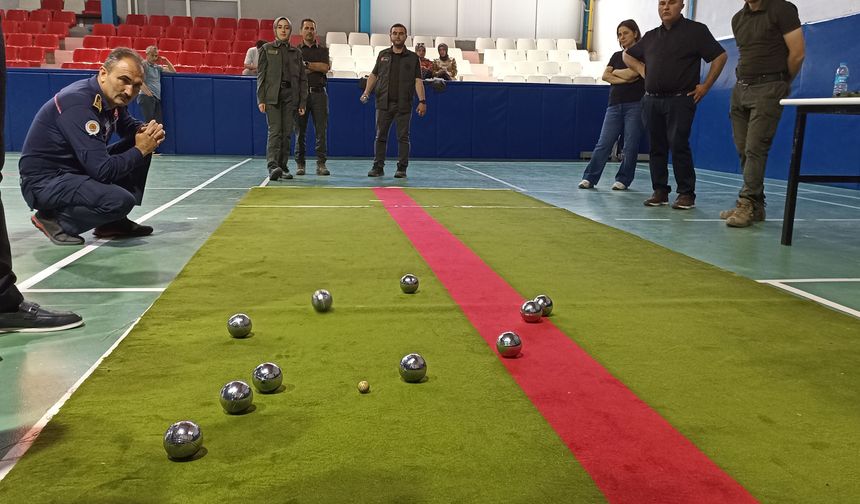 Havza Kaymakamlığı Bocce Turnuvası sona erdi