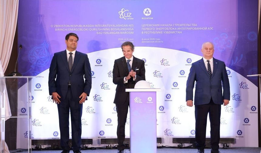Rusya ve Özbekistan Cumhurbaşkanları, Özbekistan'ın ilk nükleer güç santralinin inşasını başlattı