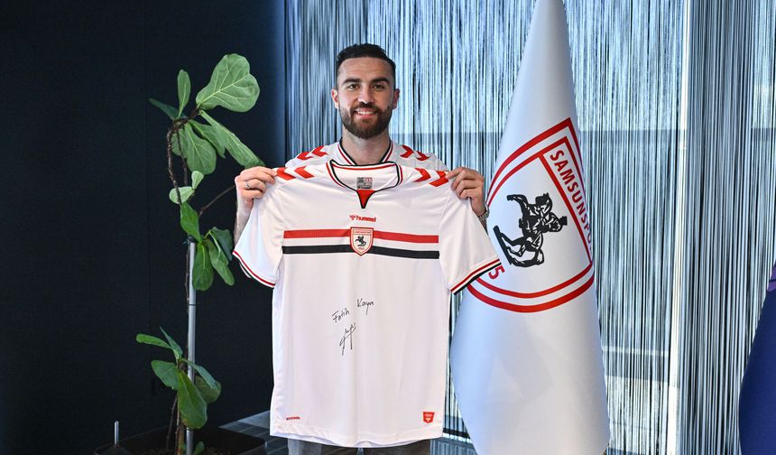 Samsunspor, Fatih Kaya'yı transfer etti