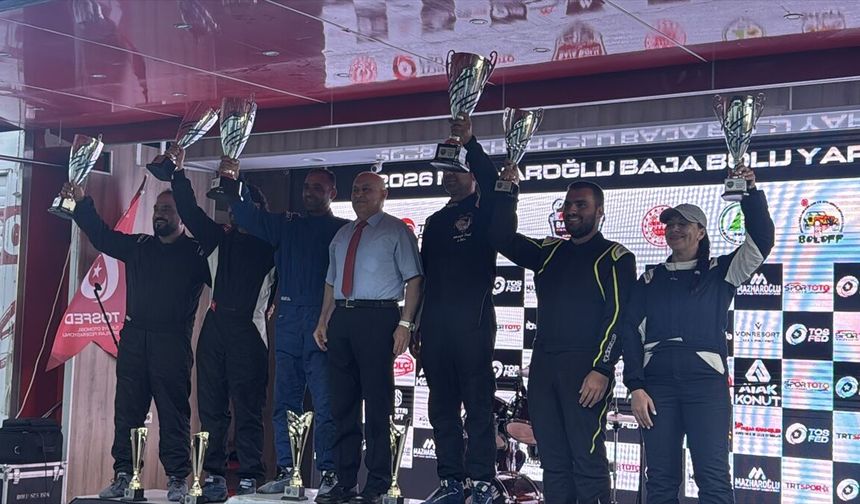 Türkiye Baja Şampiyonası'nın 3. ayağı, Bolu'da tamamlandı