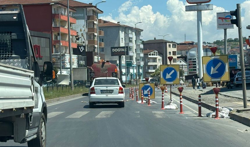 YEŞİLTEPE-KEPEZ YOLUNDA AKILLI KAVŞAK ÇALIŞMALARI BAŞLADI
