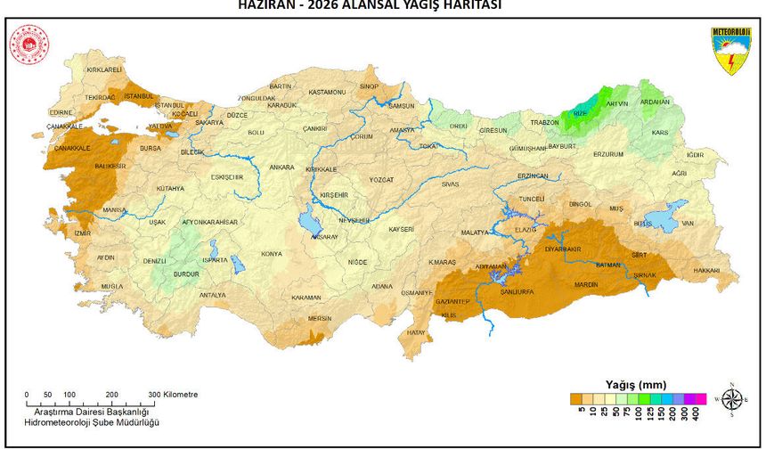 KARADENİZ'DE METREKAREYE 35,2 KG YAĞIŞ DÜŞTÜ