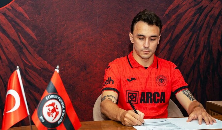 Çorum FK, Gökhan Sazdağı ile 2+1 yıllık sözleşme imzaladı