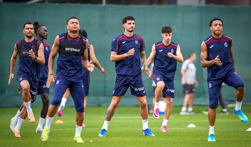 Trabzonspor, yeni sezon hazırlıklarına devam etti