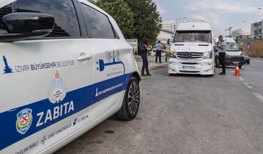 İzmir'de işçi servislerine sıkı denetim