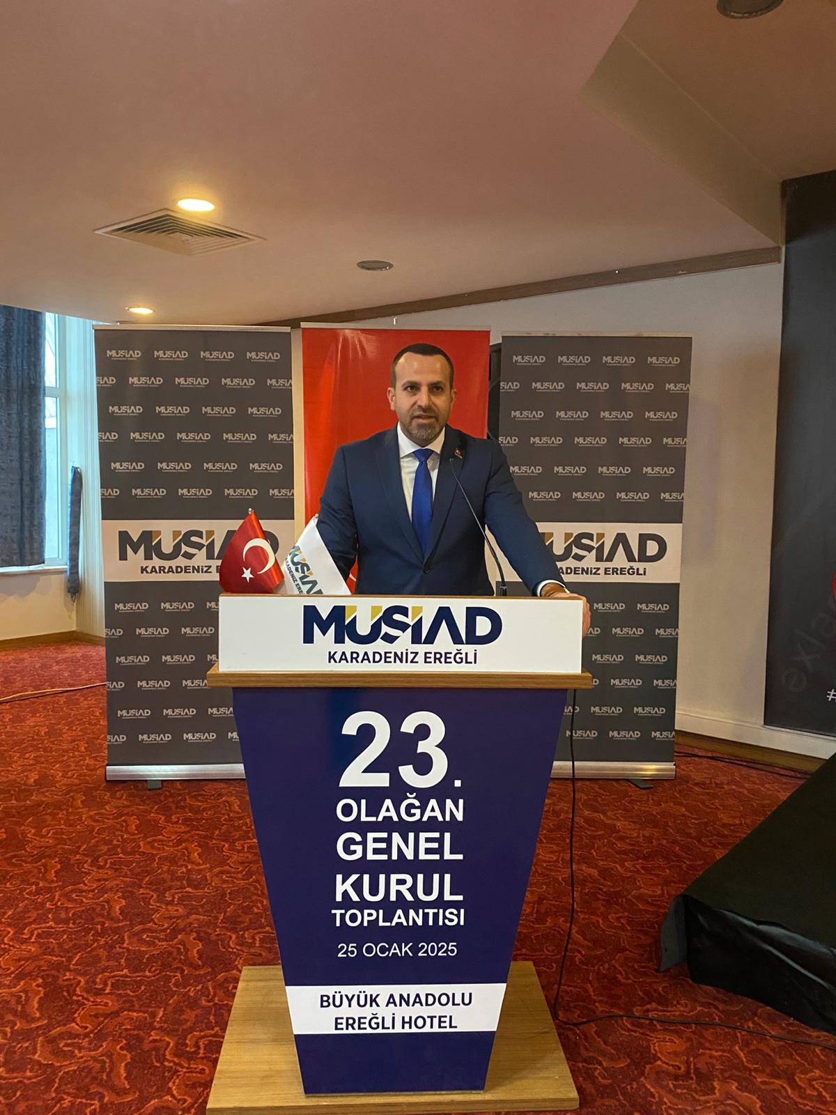 Müsi̇ad Karadeniz Ereğli Başkanı Kemal Gülbay Genel Kurul Konuşma 25.01.2025