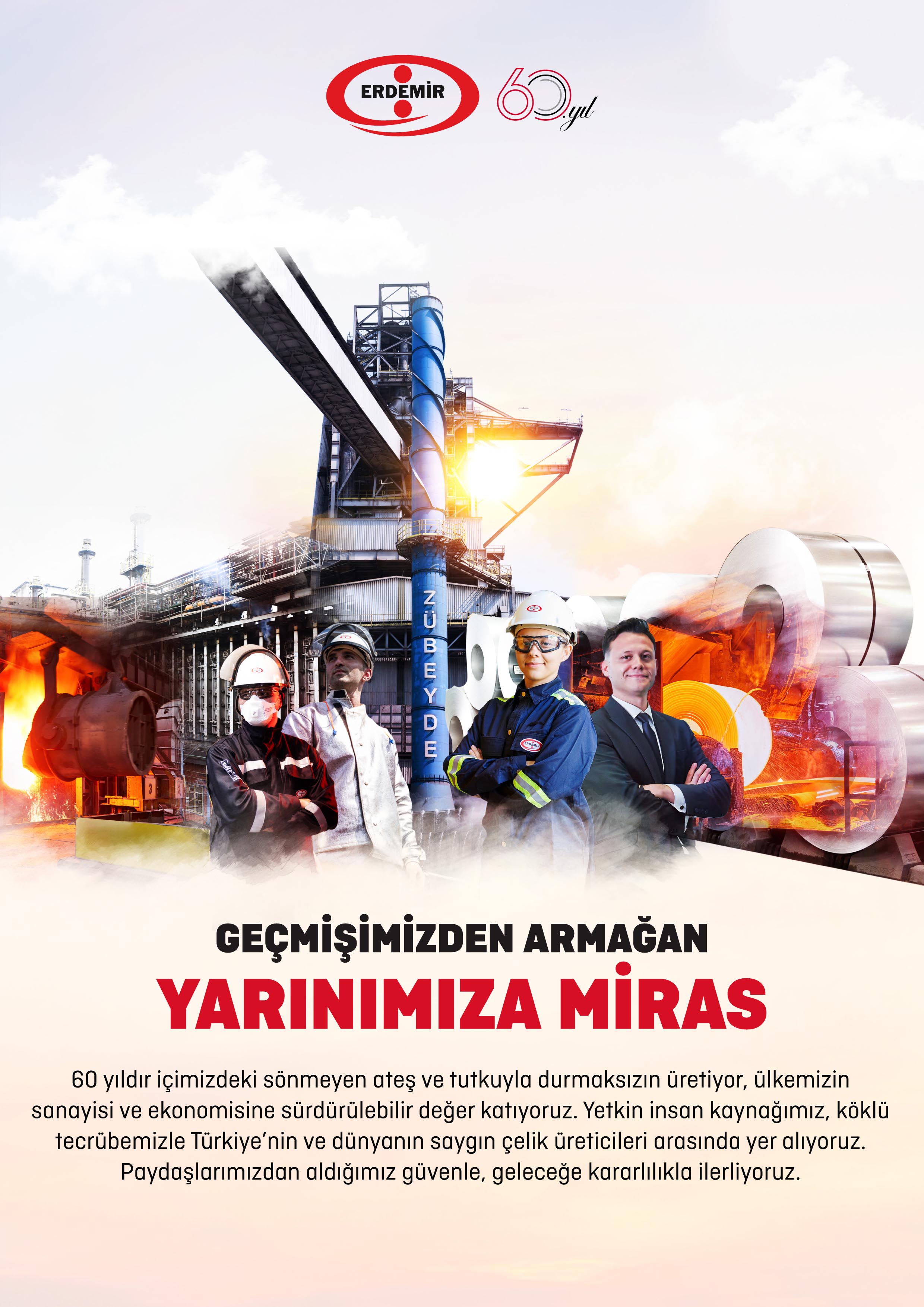 Erdemir İşletme Yıldönümü İlanı A4