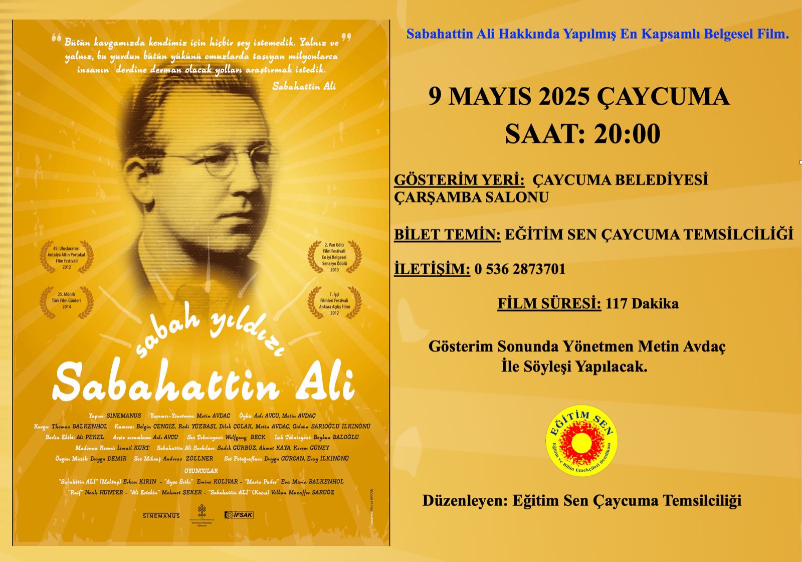 Sabahatin Ali Filmi
