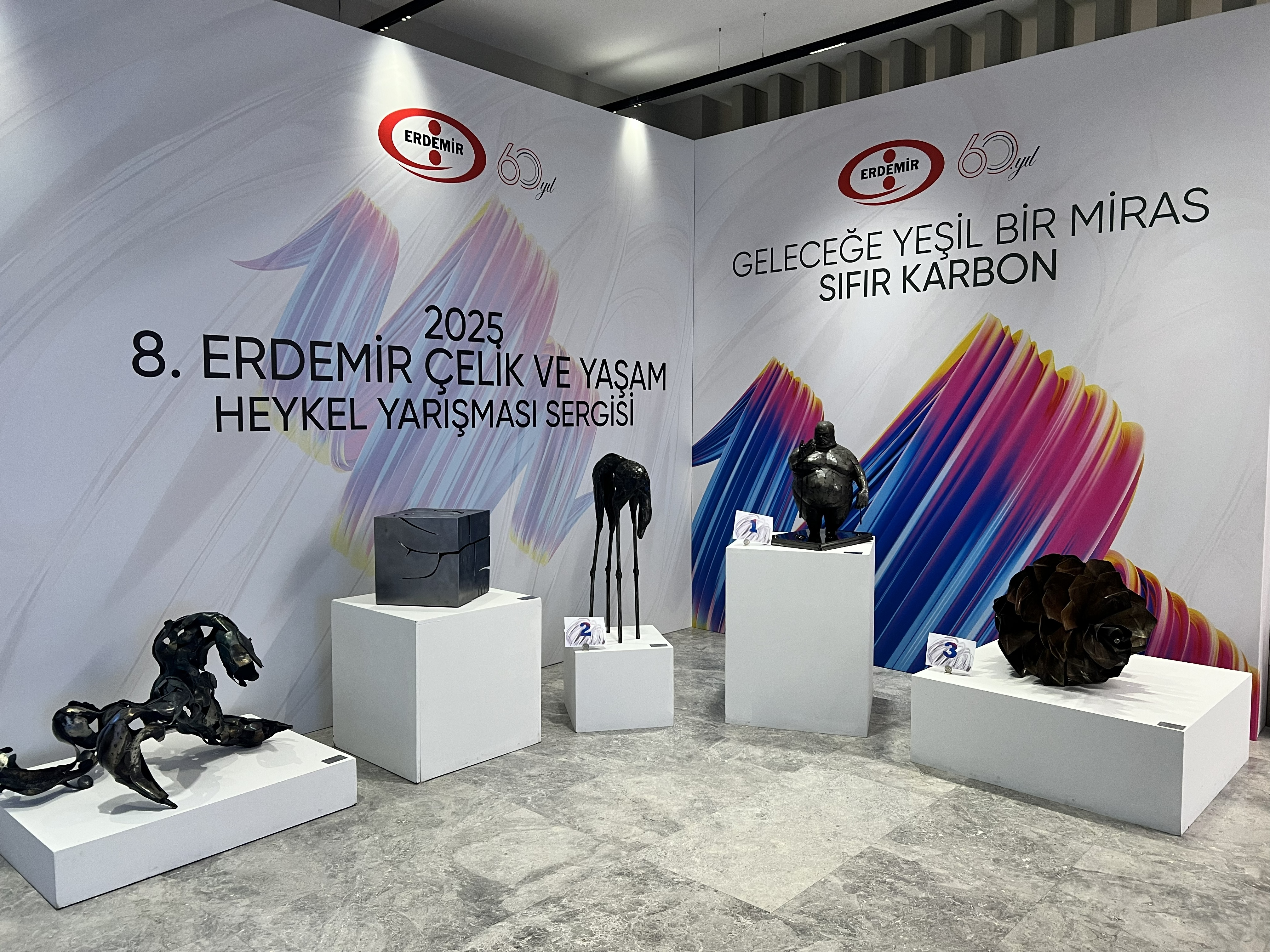 Çelik Ve Yaşam Heykel Sergisi