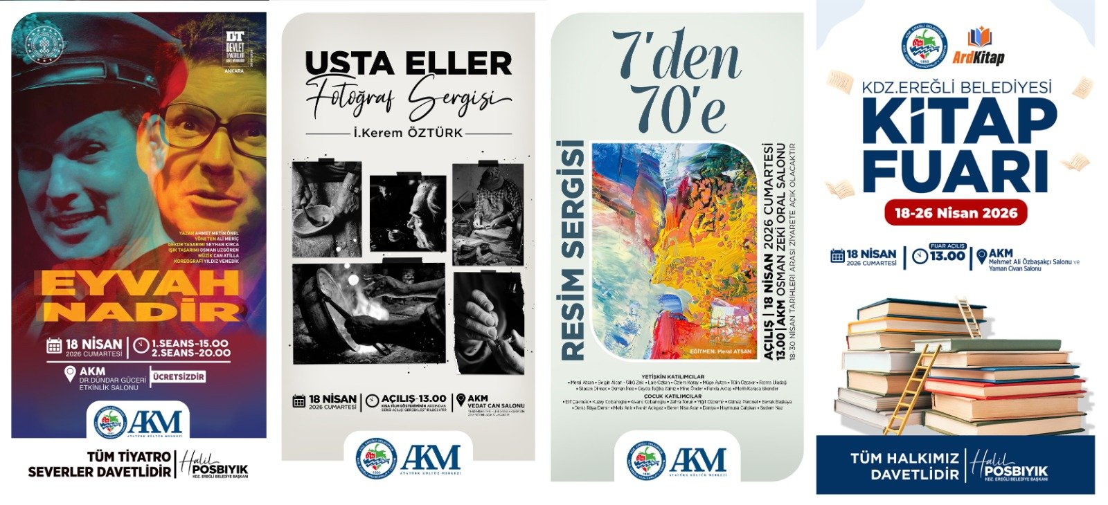 NİSAN AYI ETKİNLİKLERLE DOLU