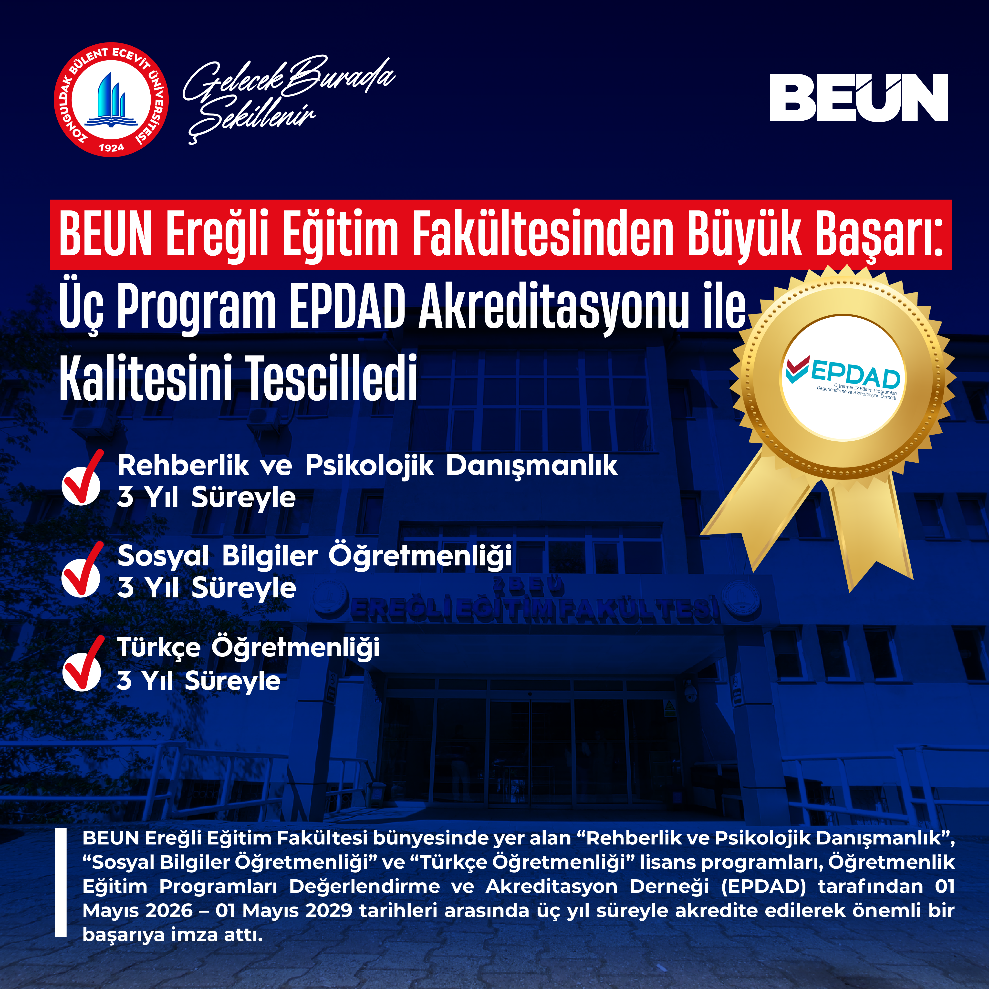 Ebdad Ereğli Eğitim Fakültesi@3X