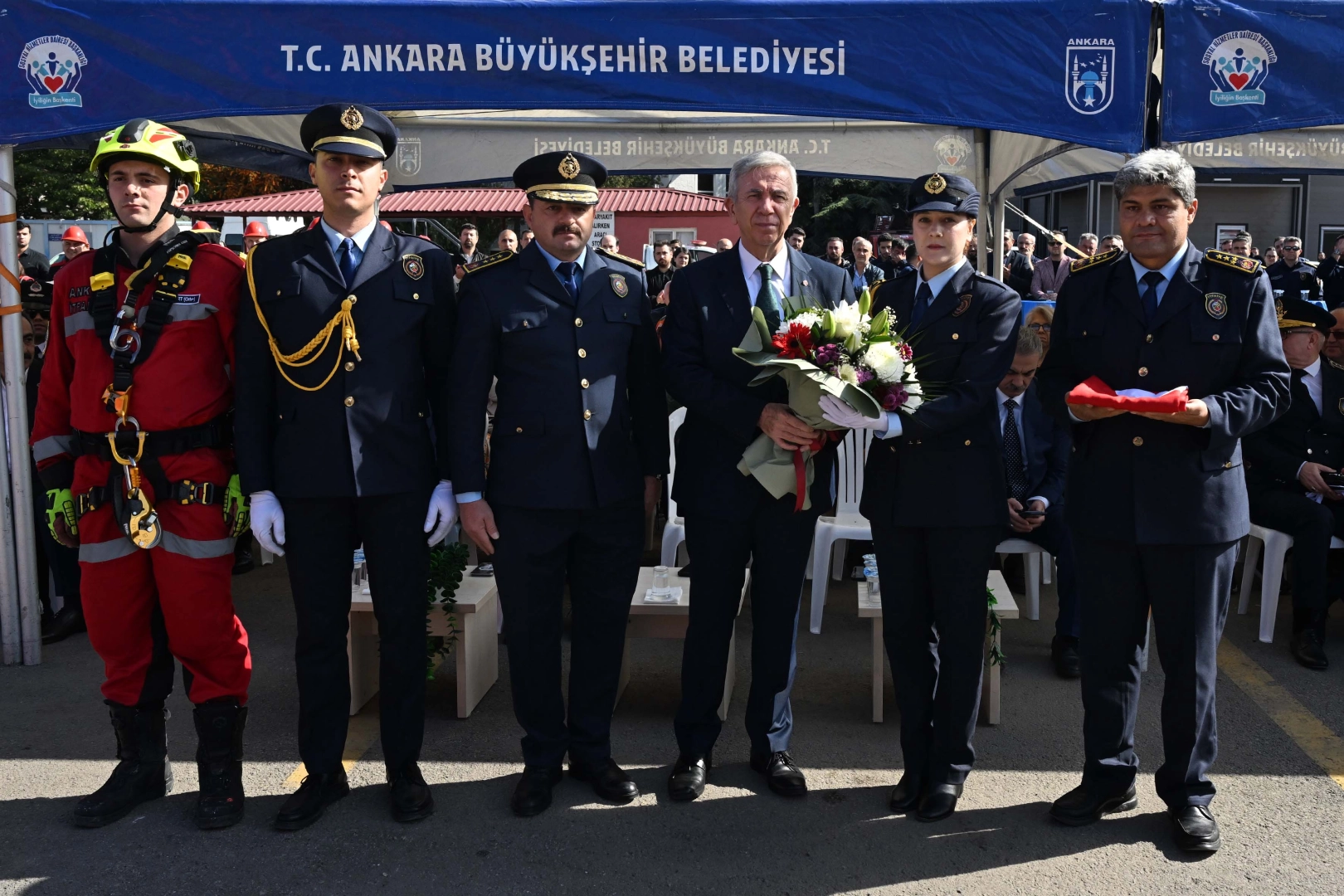 Ankara İtfaiyesi'nde 100 personel yemin etti