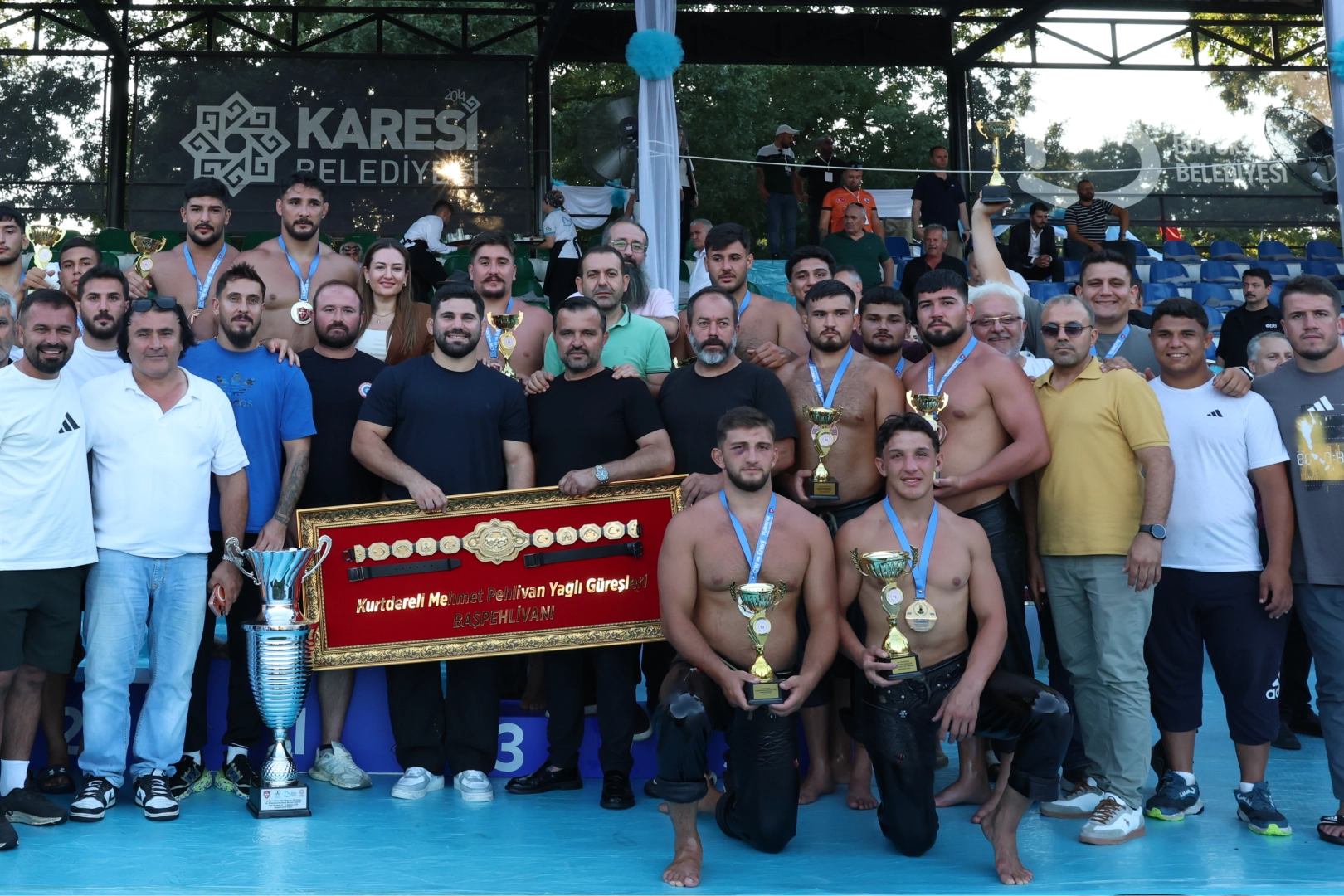 Antalya'nın 21 pehlivanı Cumhurbaşkanlığı Kupası için Er Meydanı'nda