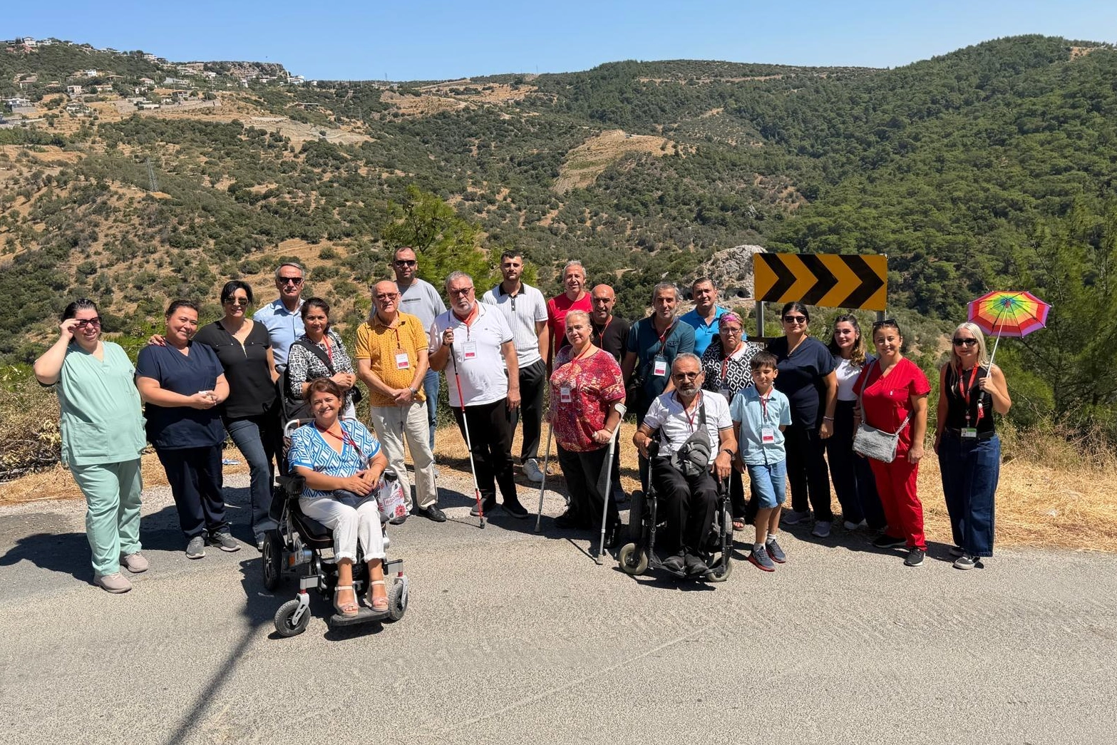 Bornova'da engelleri kaldıran kültür yolculuğu