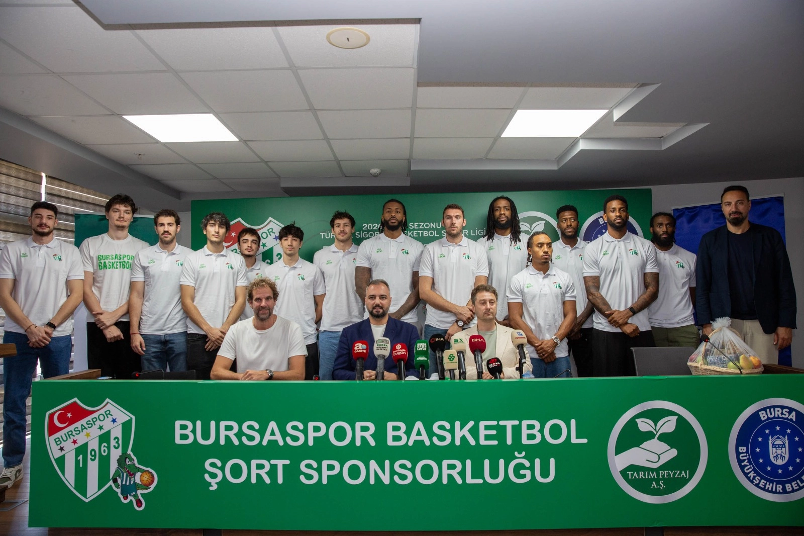 Bursa Büyükşehir'den Bursaspor Basketbol'a güçlü destek