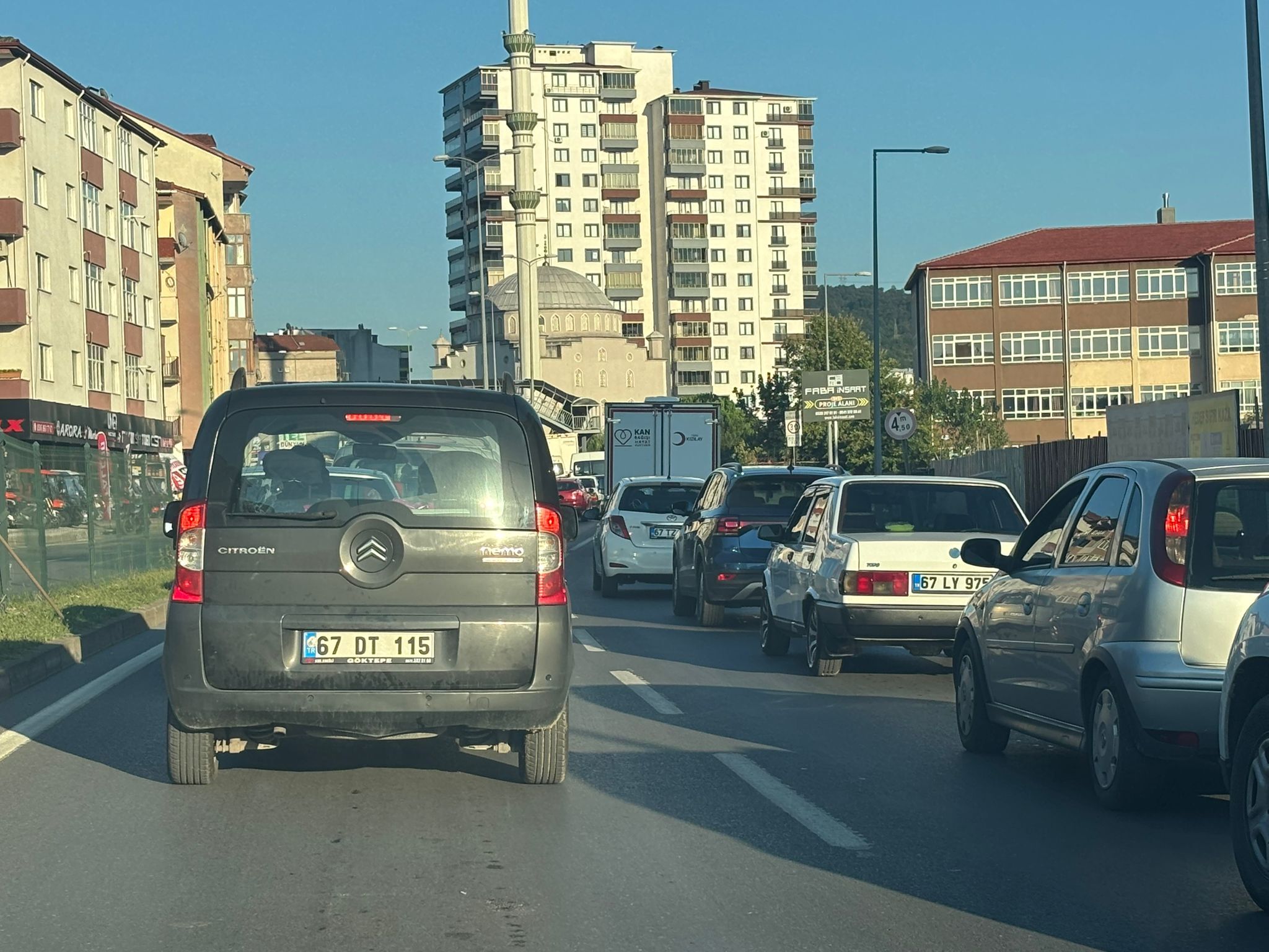Ereğlide Trafik Kepez Yolu Trafik (3)