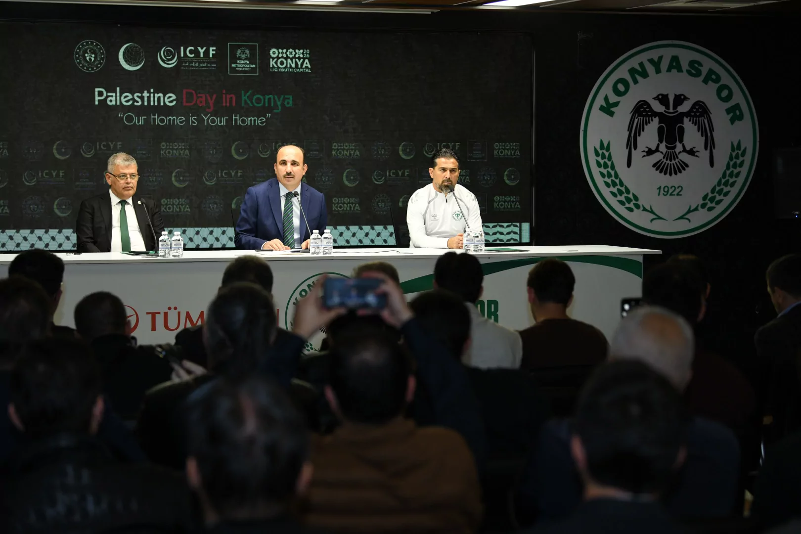 Filistin'e destek için Konyalı taraftarlara açık davet