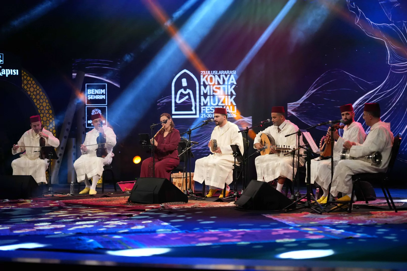 Konya'da Mistik Müzik Festivali devam ediyor