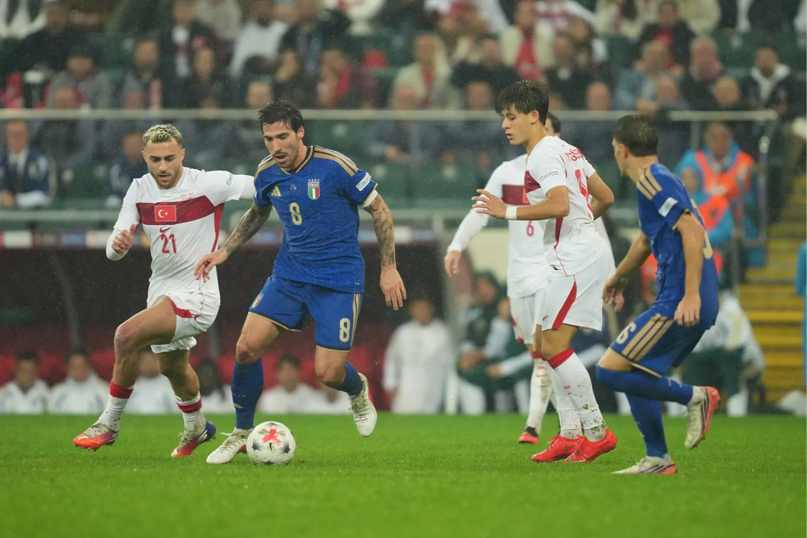 Milliler, Bursa'da İtalya'ya 4-1 mağlup oldu