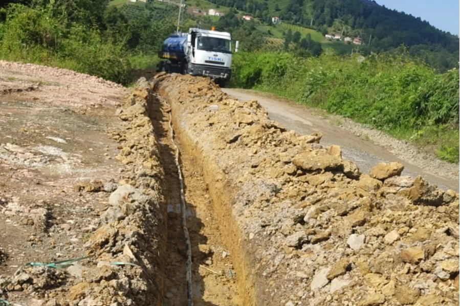 Trabzon'da içme suyu altyapısı güçleniyor