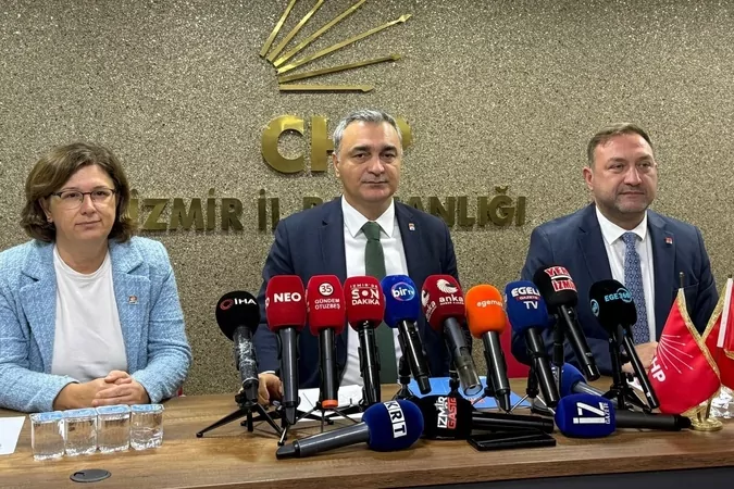 CHP'li Sarı'dan İzmir'de Tunç Soyer için tahliye çağrısı