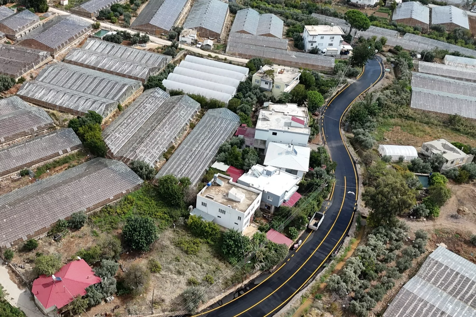 Mersin Aydıncık'ta ulaşım konforu artıyor